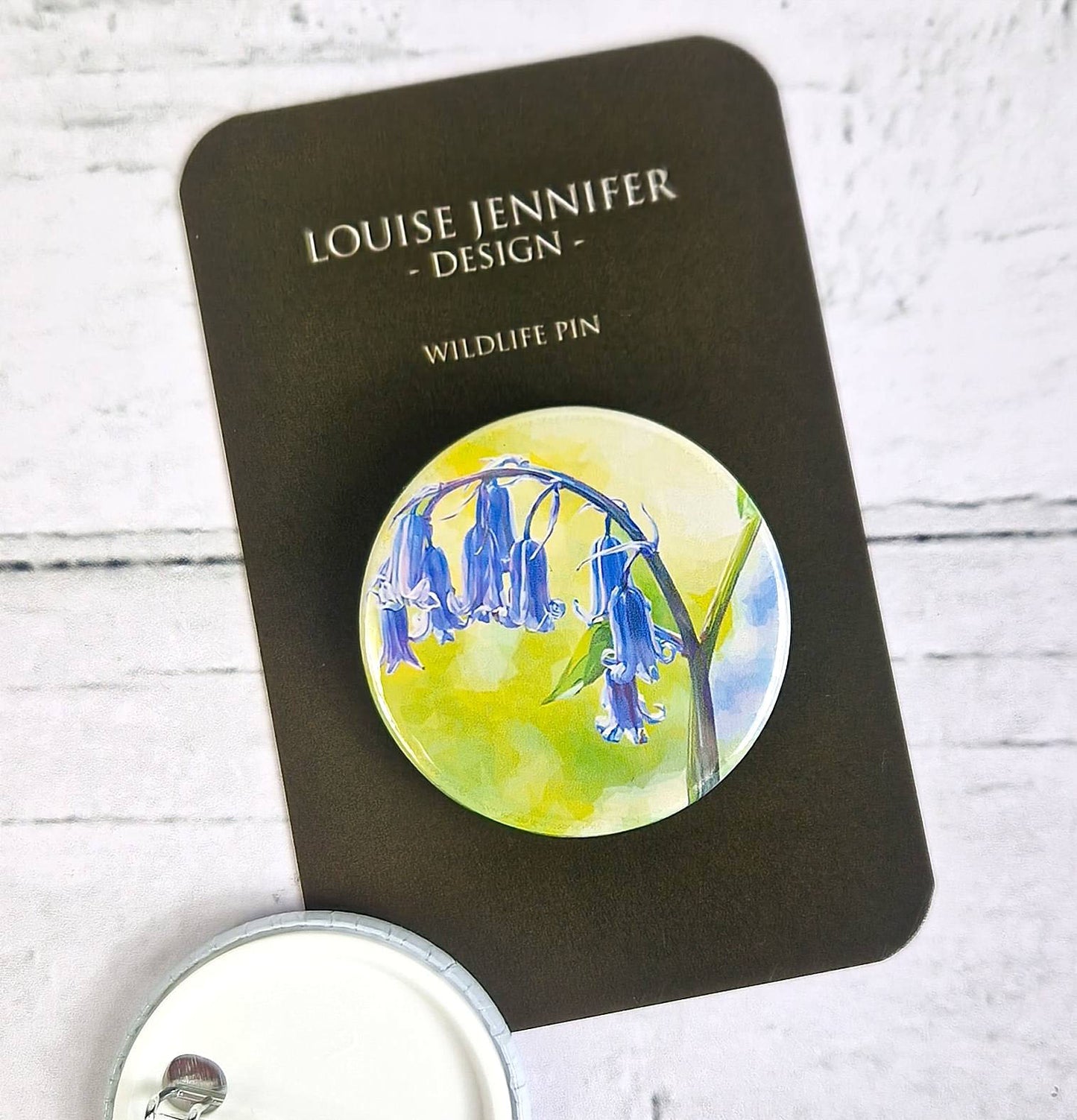 BLUEBELLS pin badge