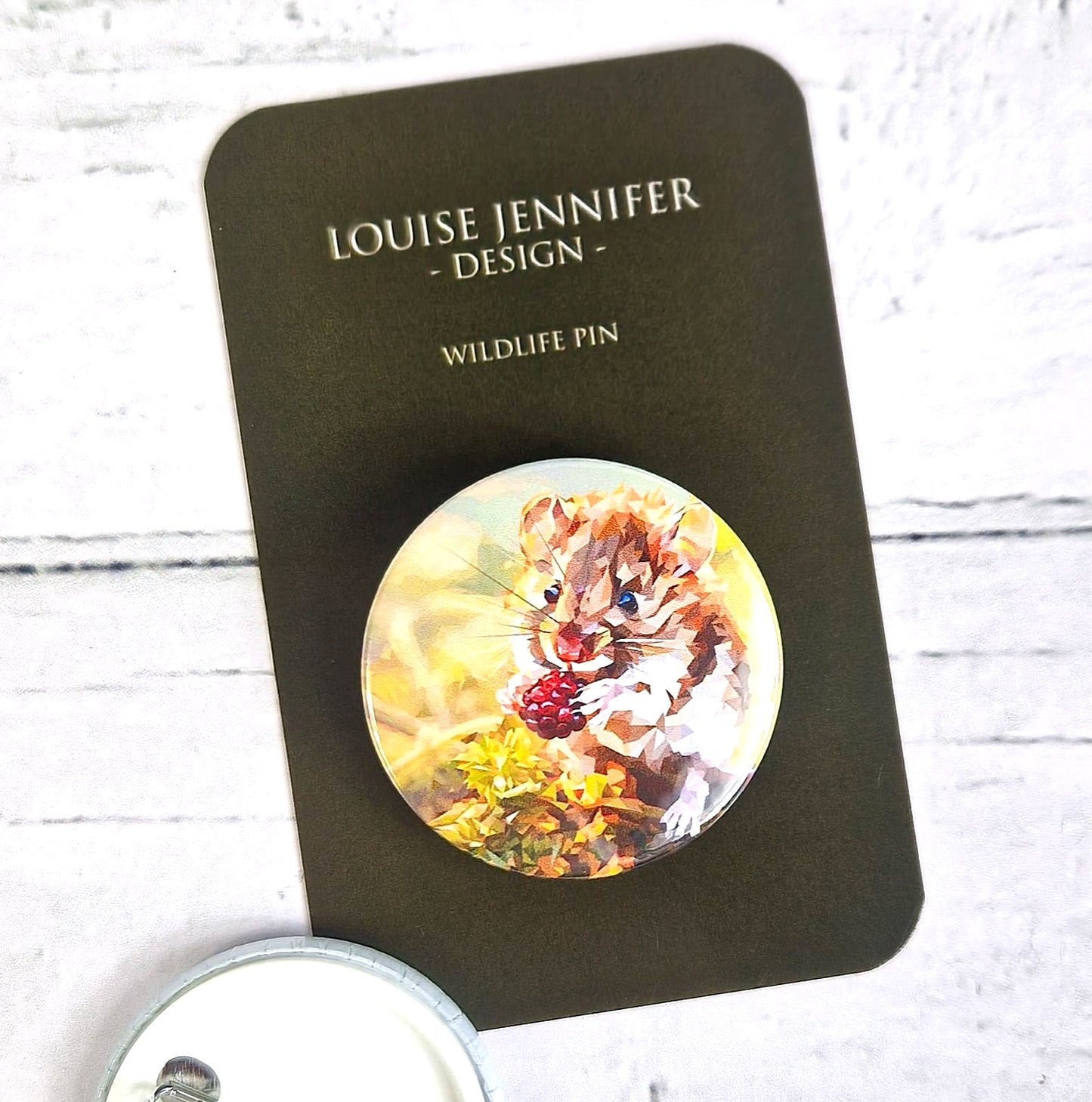FIELD MOUSE pin badge