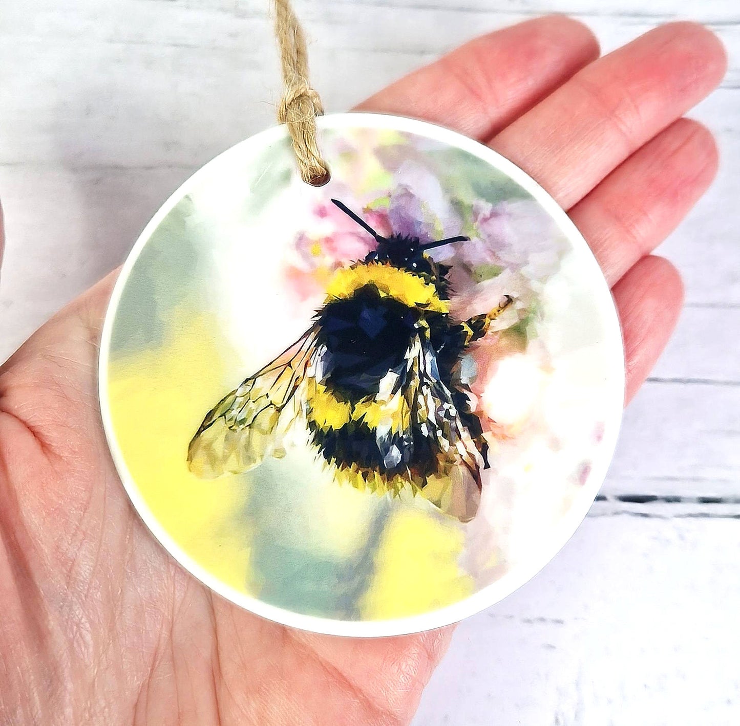 BUFF-TAILED BUMBLEBEE ceramic decoration