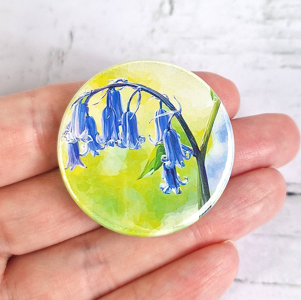 BLUEBELLS pin badge