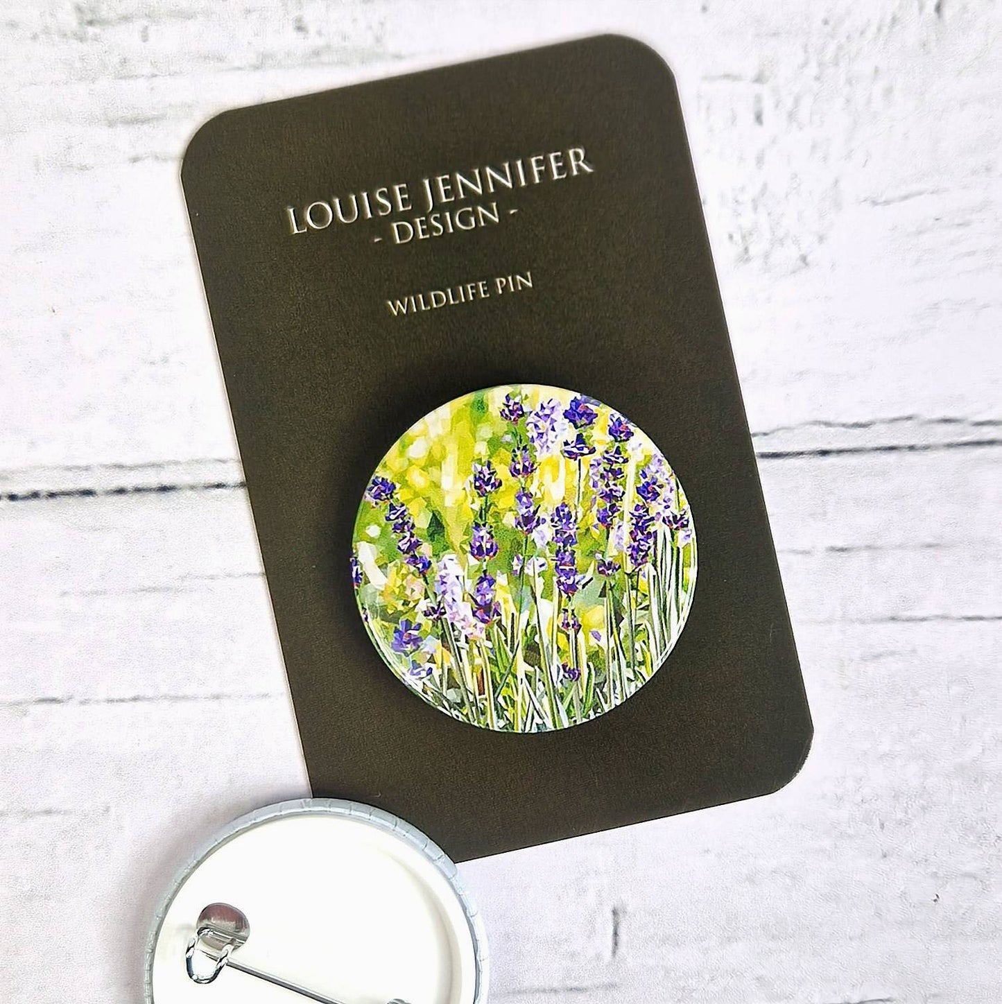 LAVENDER pin badge
