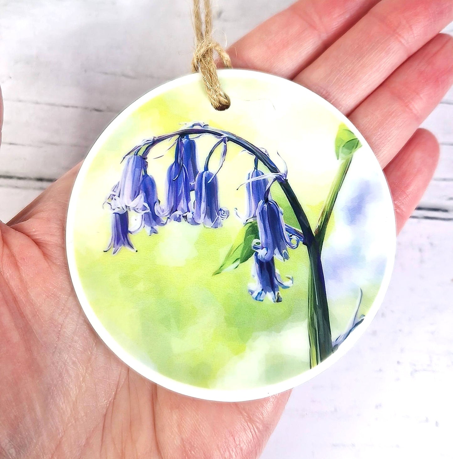 BLUEBELLS ceramic decoration