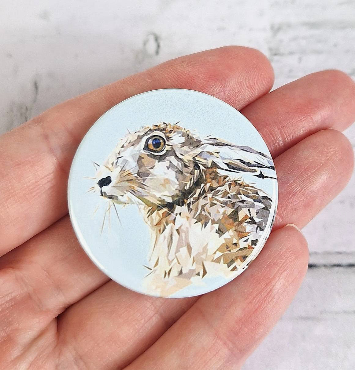 MOUNTAIN HARE pin badge