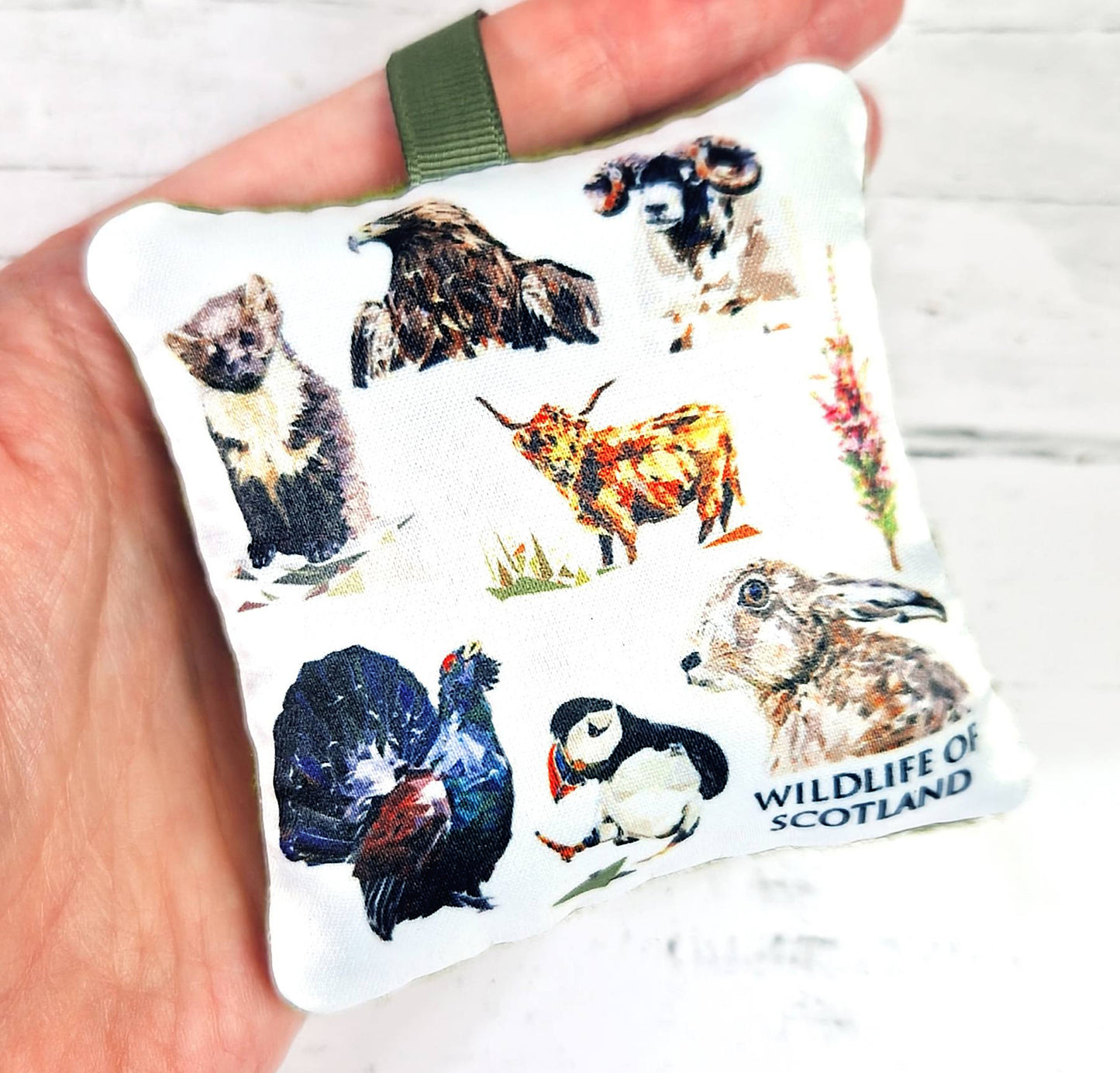 WILDLIFE OF SCOTLAND lavender sachet
