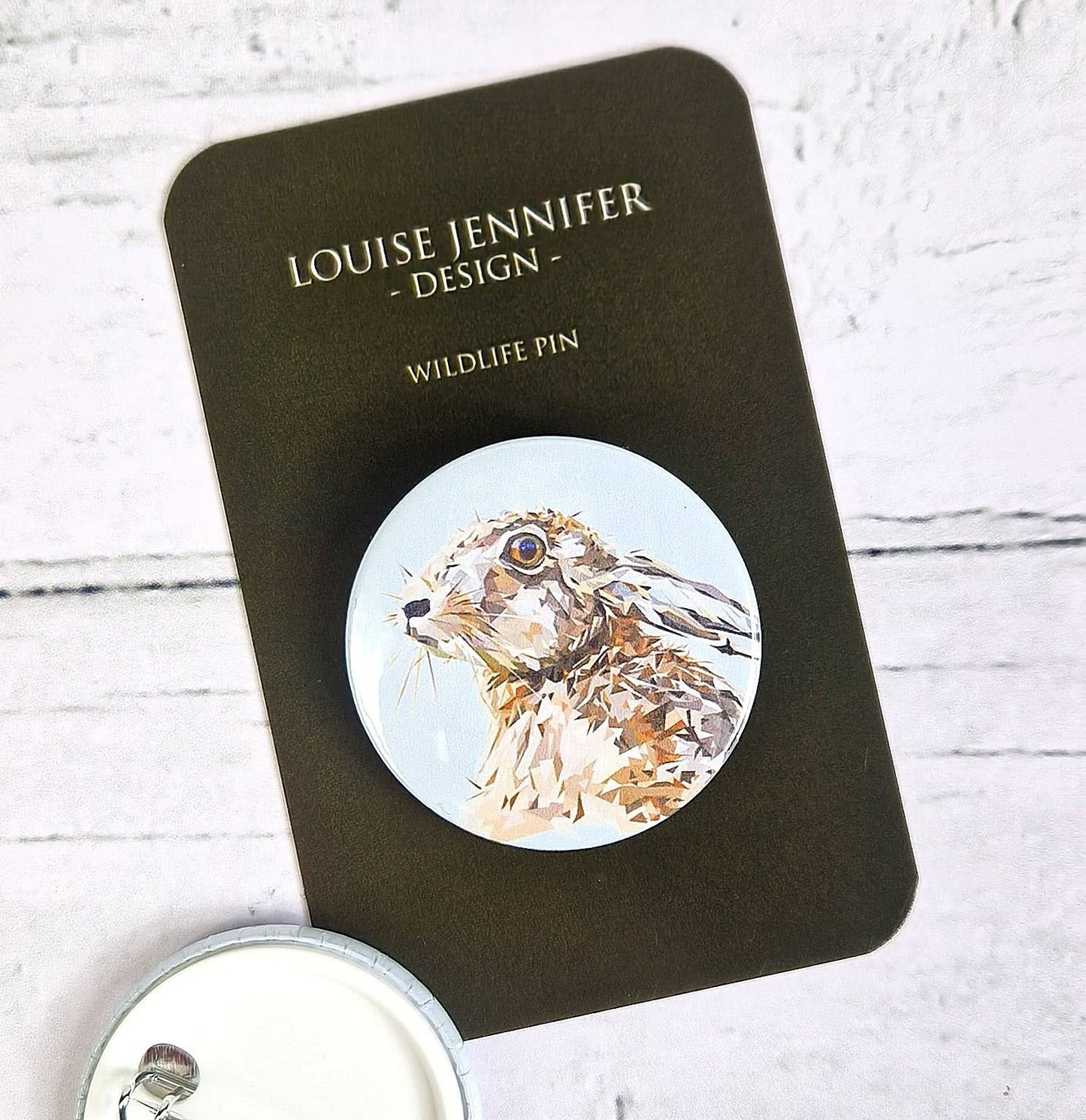 MOUNTAIN HARE pin badge