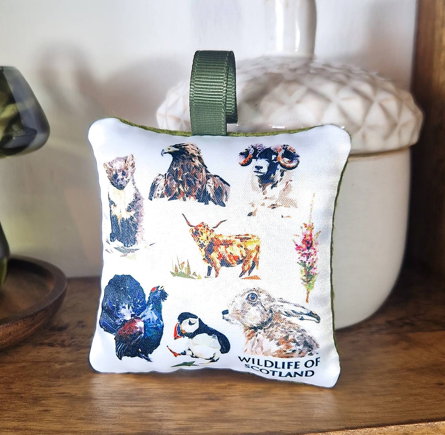 WILDLIFE OF SCOTLAND lavender sachet