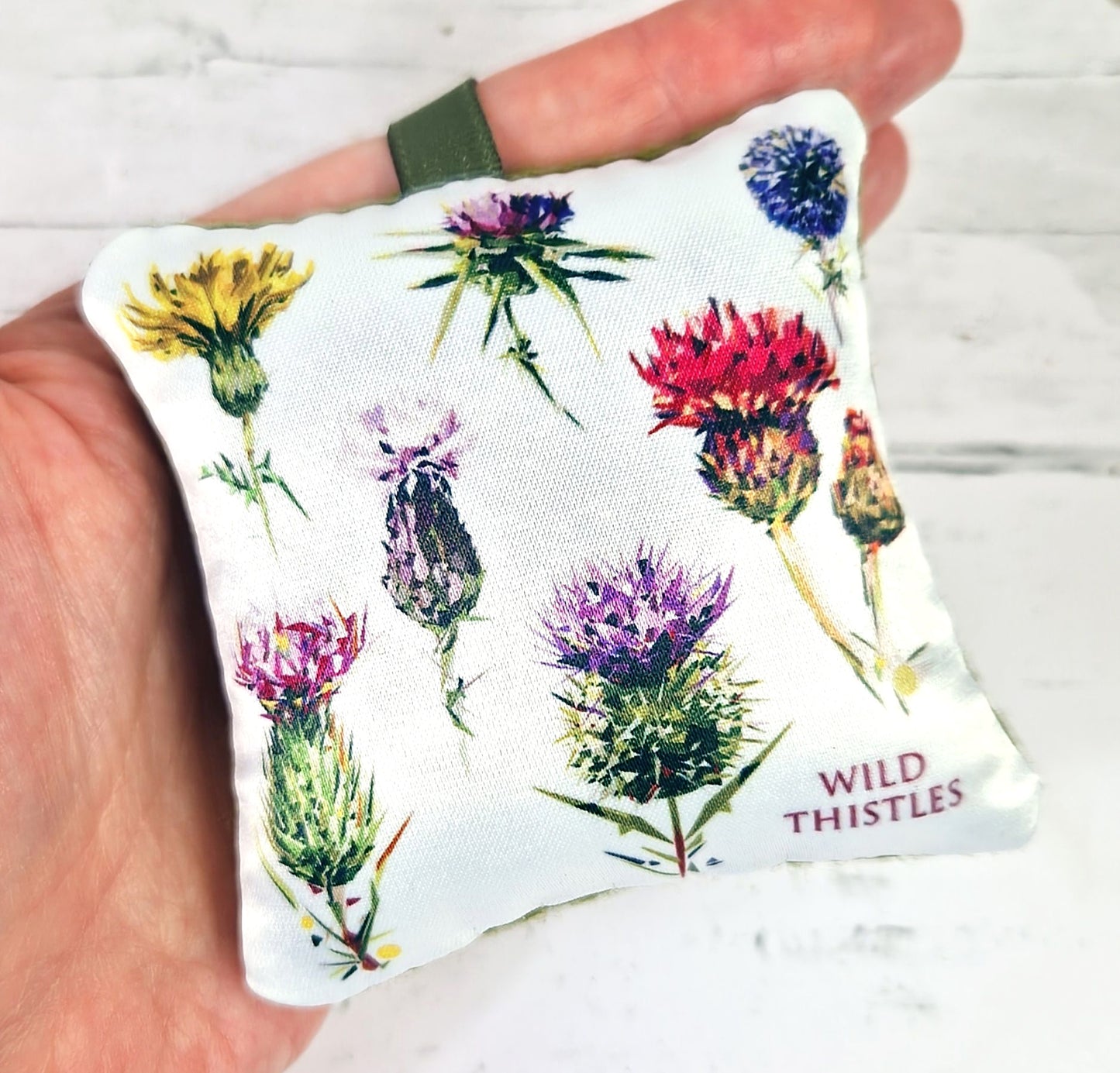WILD THISTLES lavender sachet