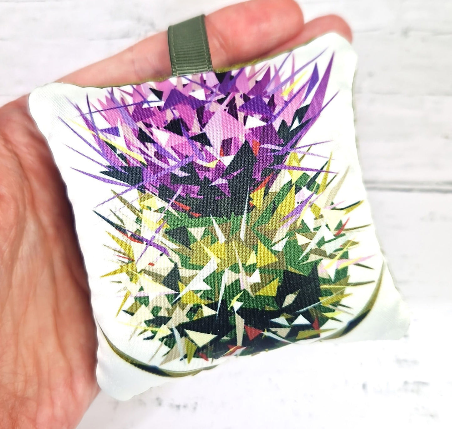 SPEAR THISTLE lavender sachet