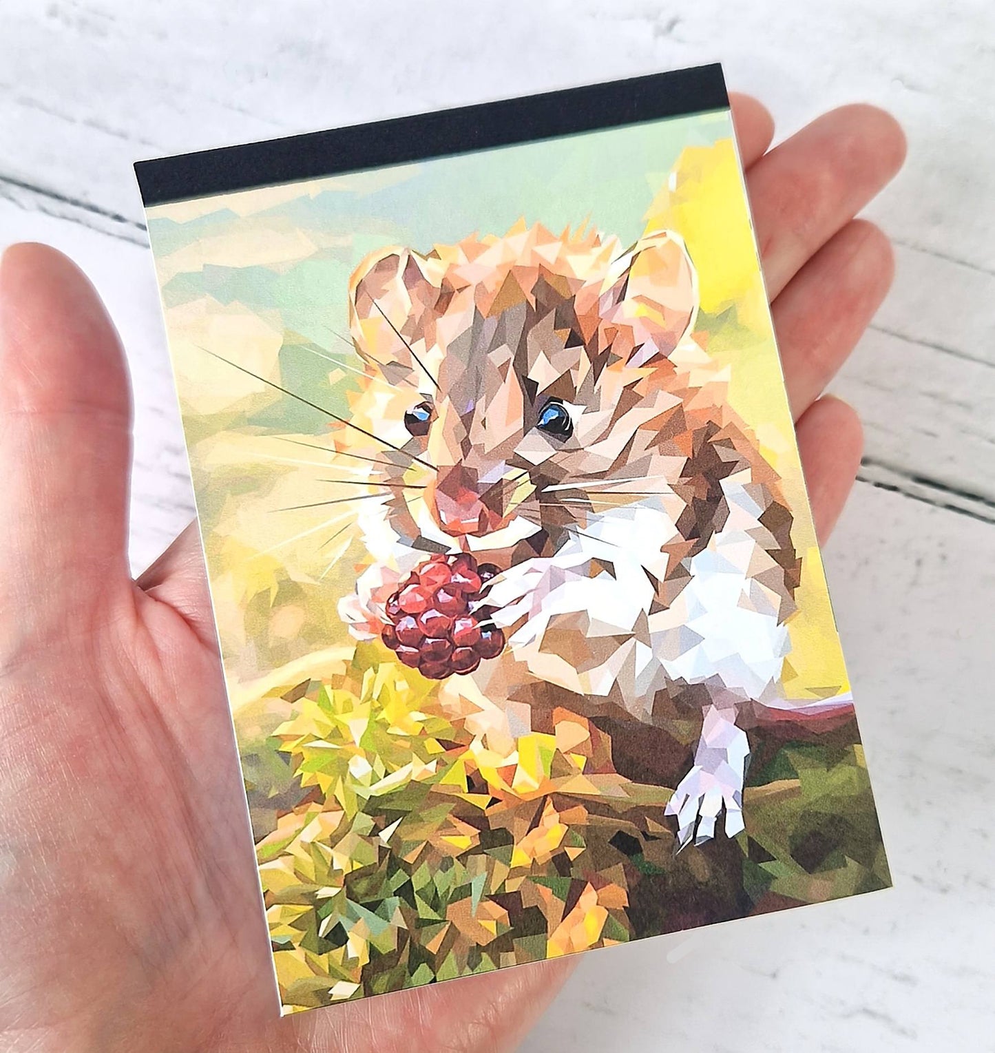 FIELD MOUSE illustrated mini notebook