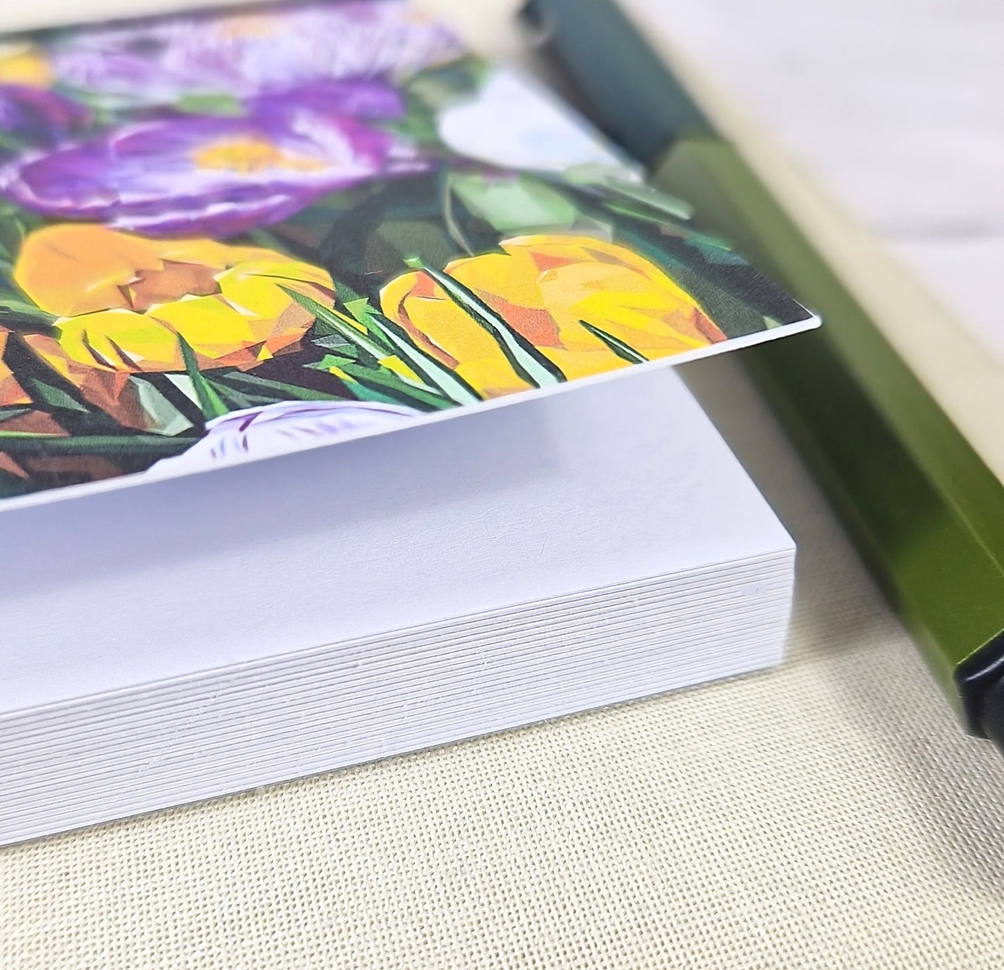 CROCUS illustrated mini notebook