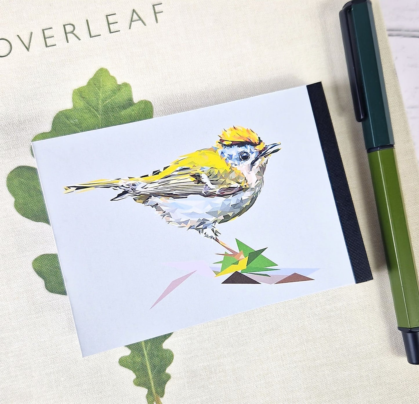 GOLDCREST illustrated mini notebook