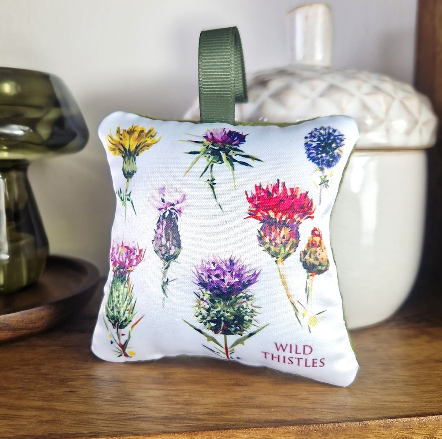 WILD THISTLES lavender sachet