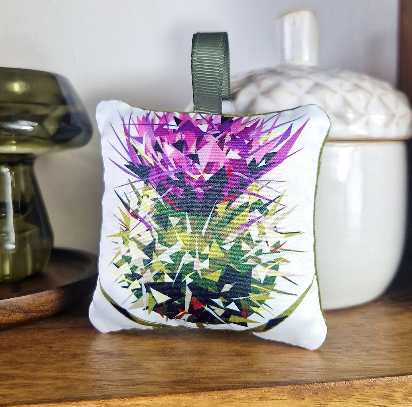 SPEAR THISTLE lavender sachet