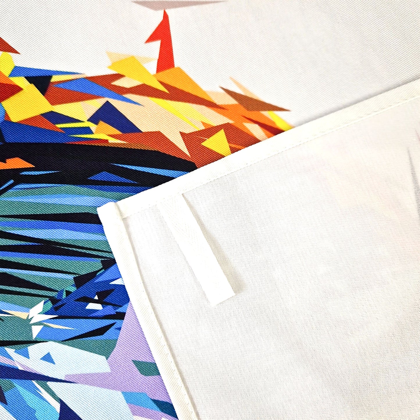 KINGFISHER cotton tea towel - 50% OFF APPLIED AT CHECKOUT