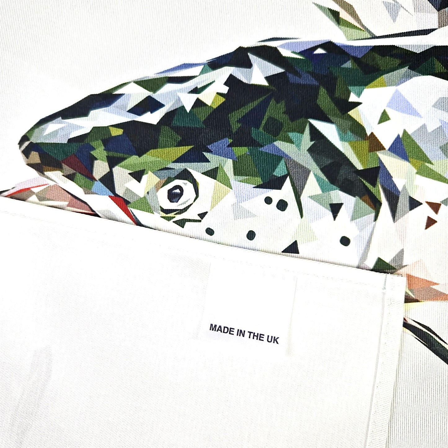 ATLANTIC SALMON cotton tea towel - 50% OFF APPLIED AT CHECKOUT