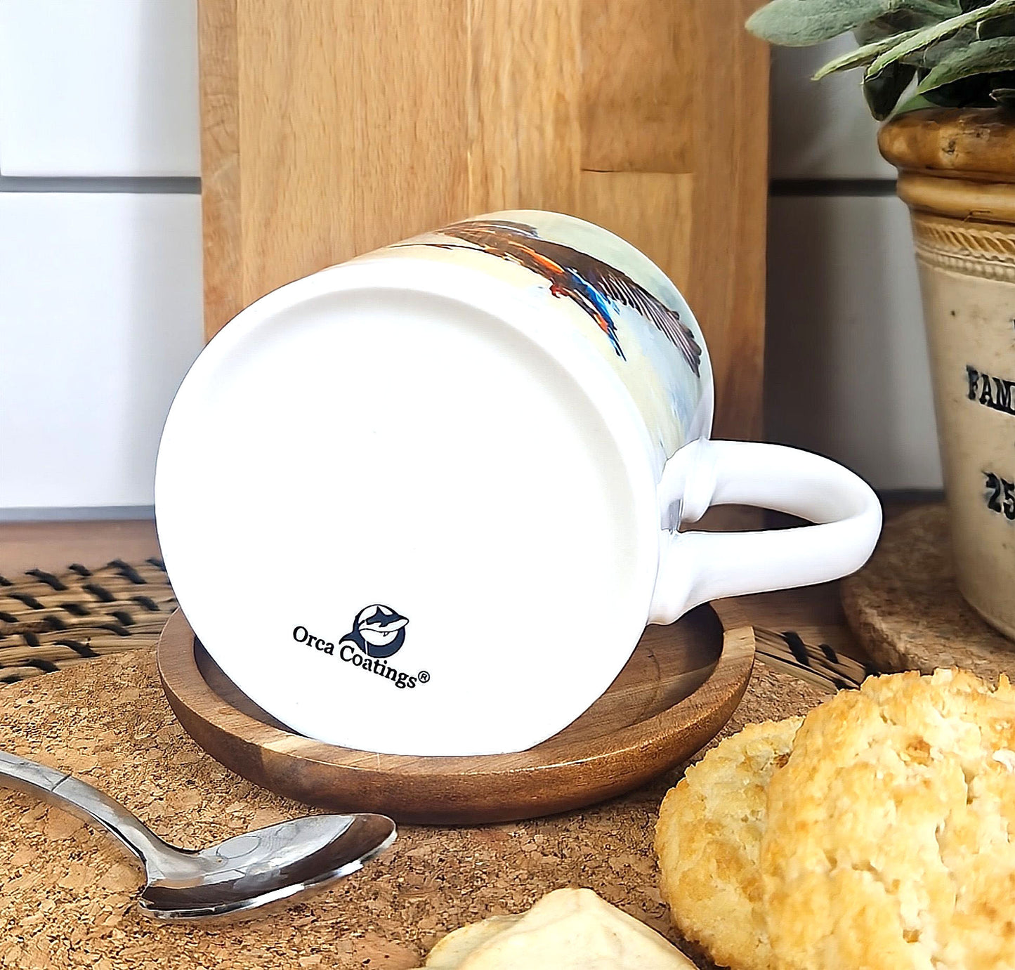 KINGFISHER illustrated mug
