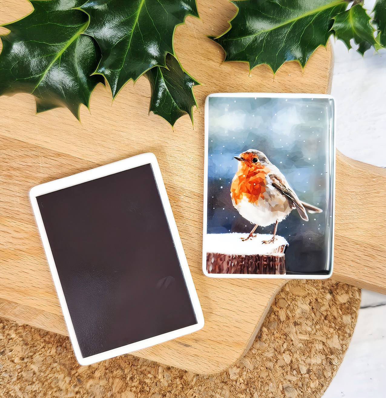 ROBIN REDBREAST ceramic magnet