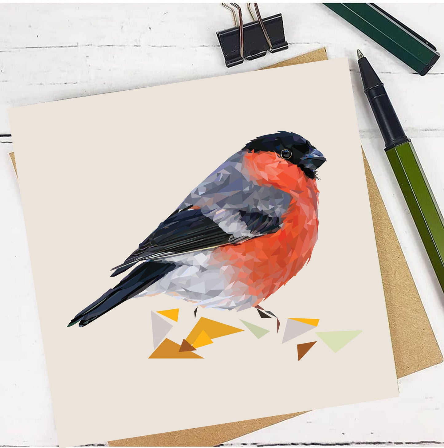 BULLFINCH greeting card