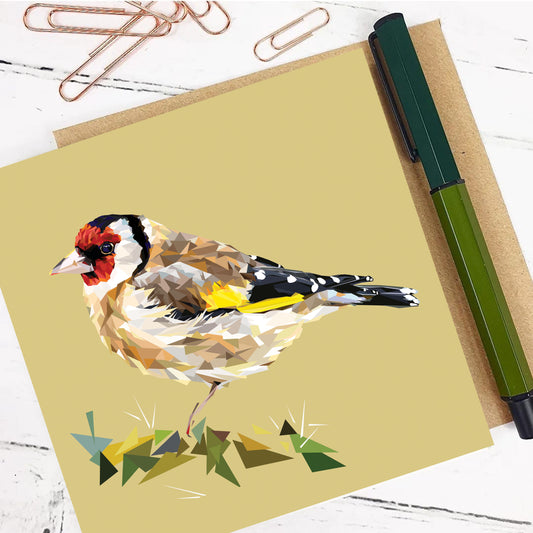 GOLDFINCH greeting card