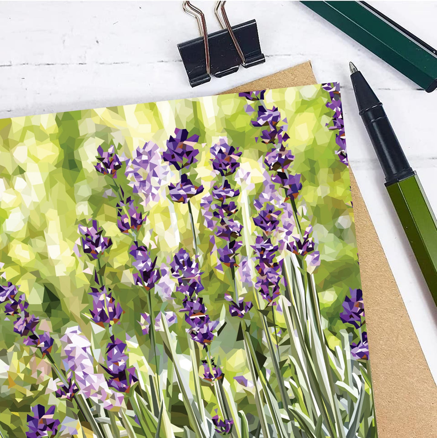 LAVENDER greeting card