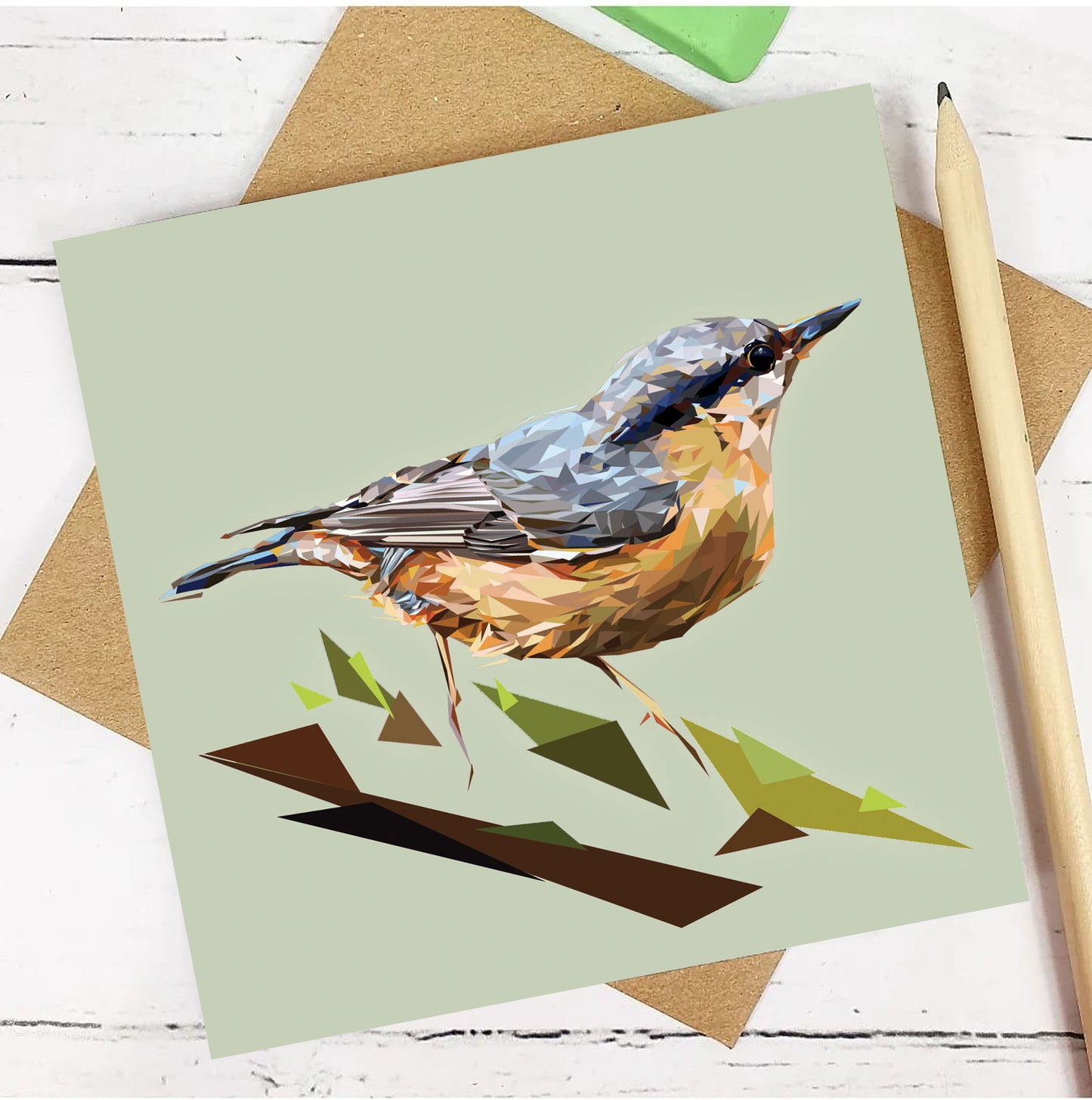 NUTHATCH greeting card