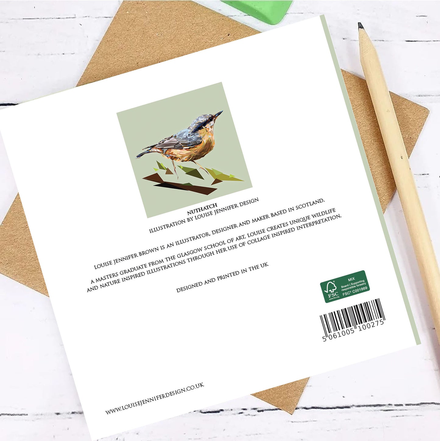 NUTHATCH greeting card