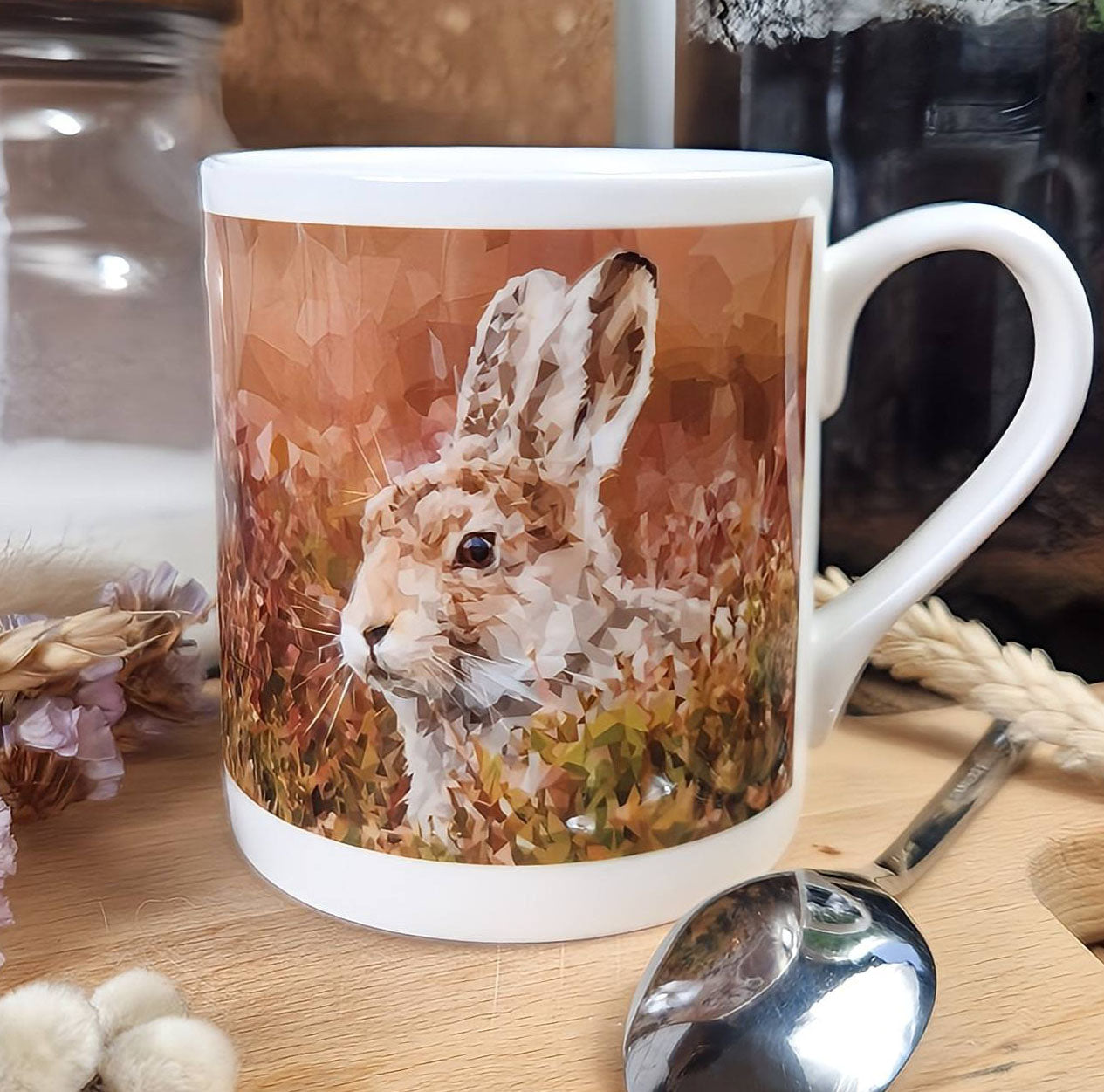 MOUNTAIN HARE illustrated mug *NEW