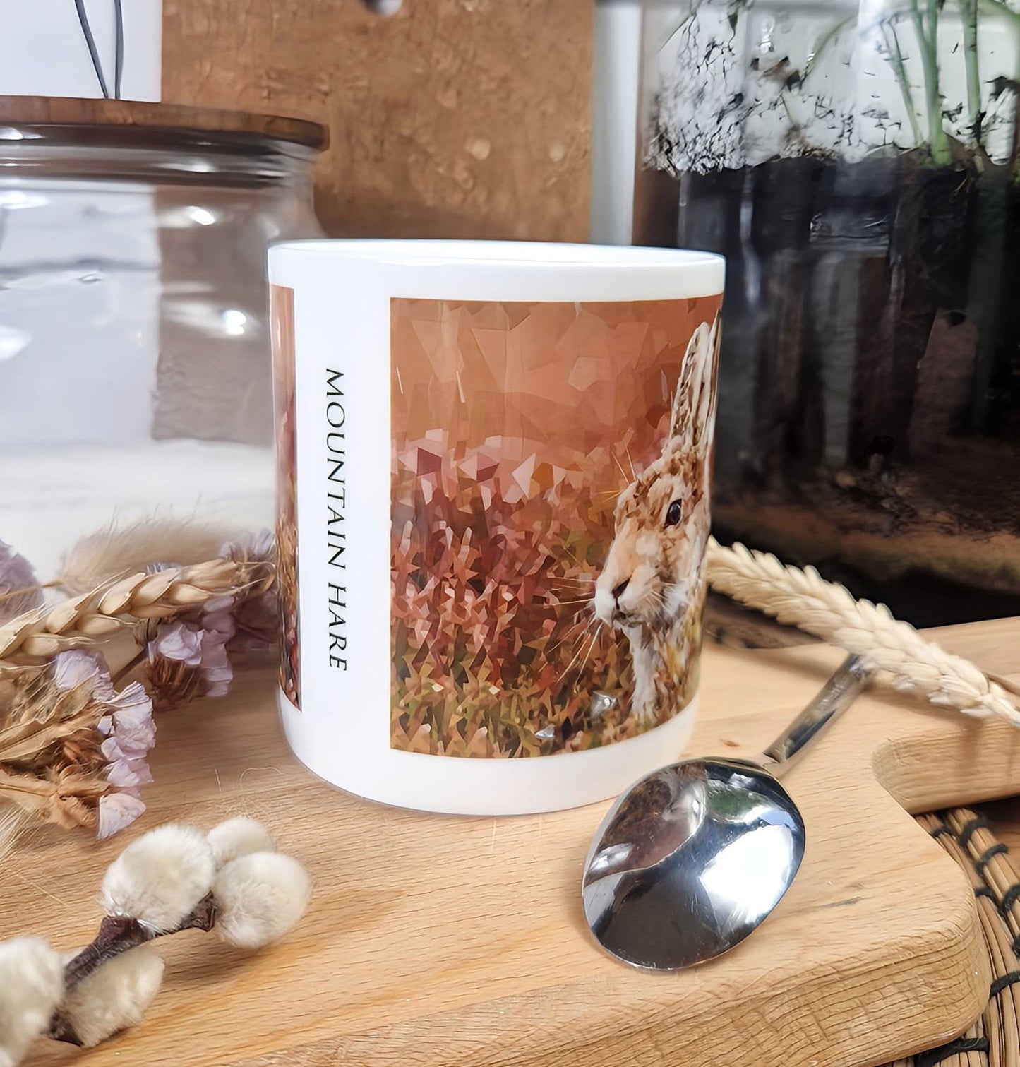 MOUNTAIN HARE illustrated mug *NEW