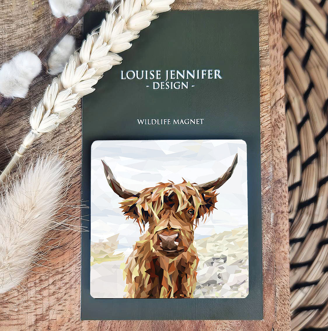 HIGHLAND COW magnet