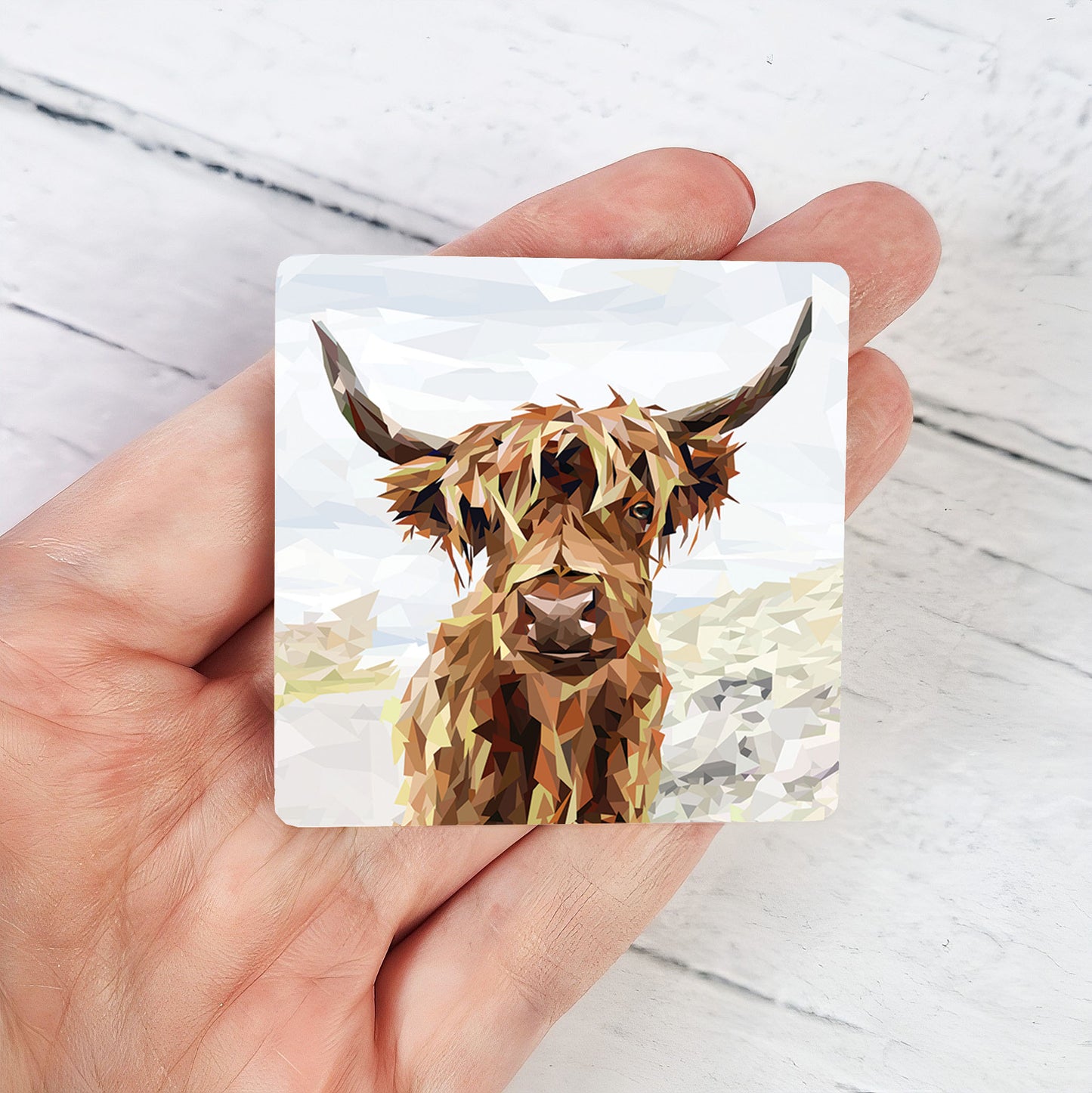 HIGHLAND COW magnet