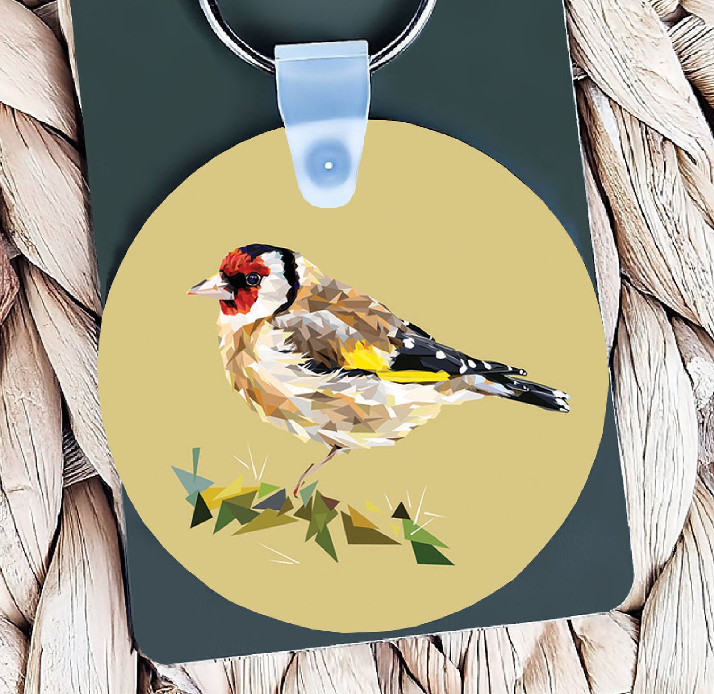 Goldfinch bird illustration | Keyring | Accessories