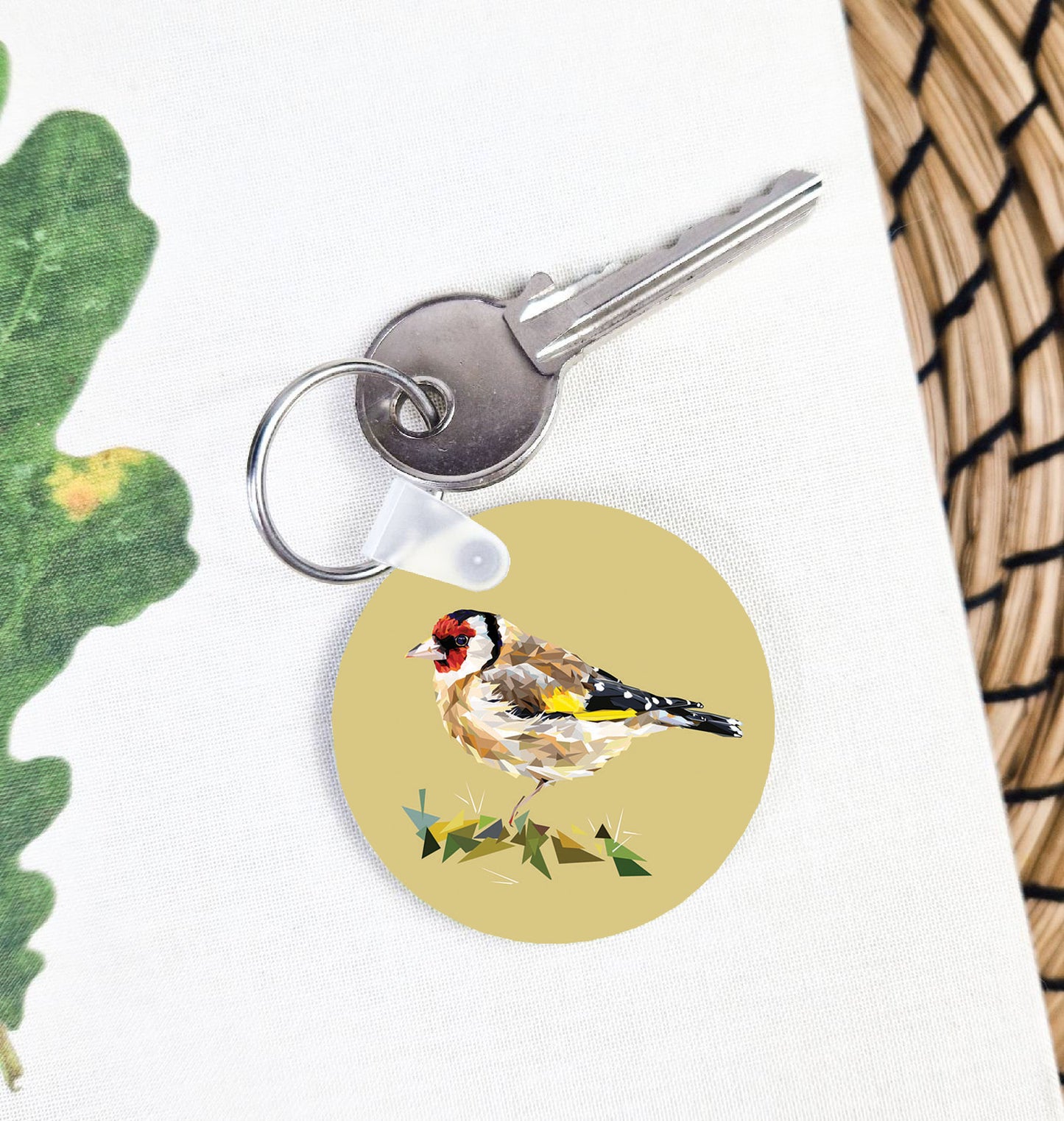 Goldfinch bird illustration | Keyring | Accessories