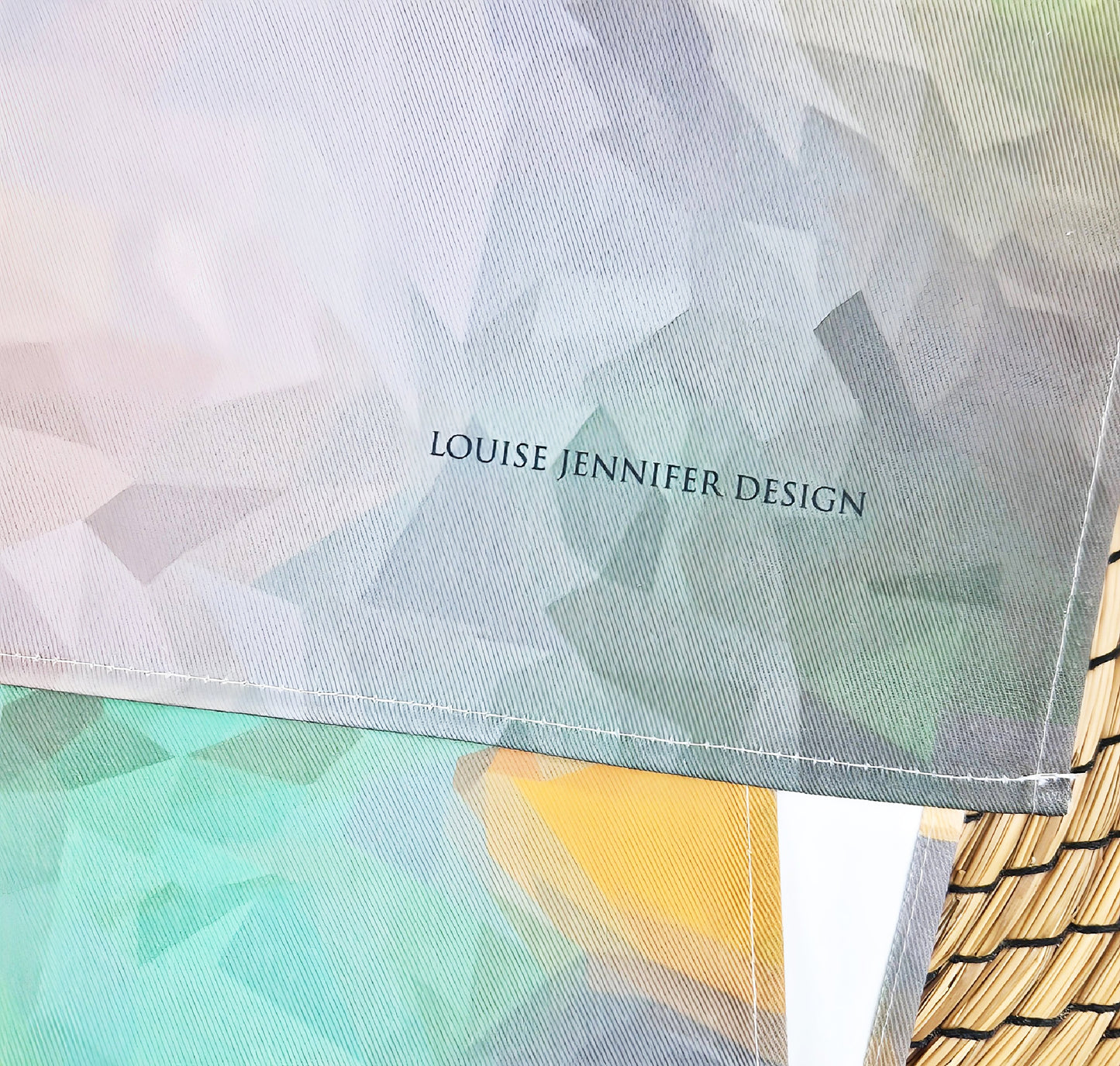 Robin redbreast bird tea towel | 100% cotton | Garden bird design