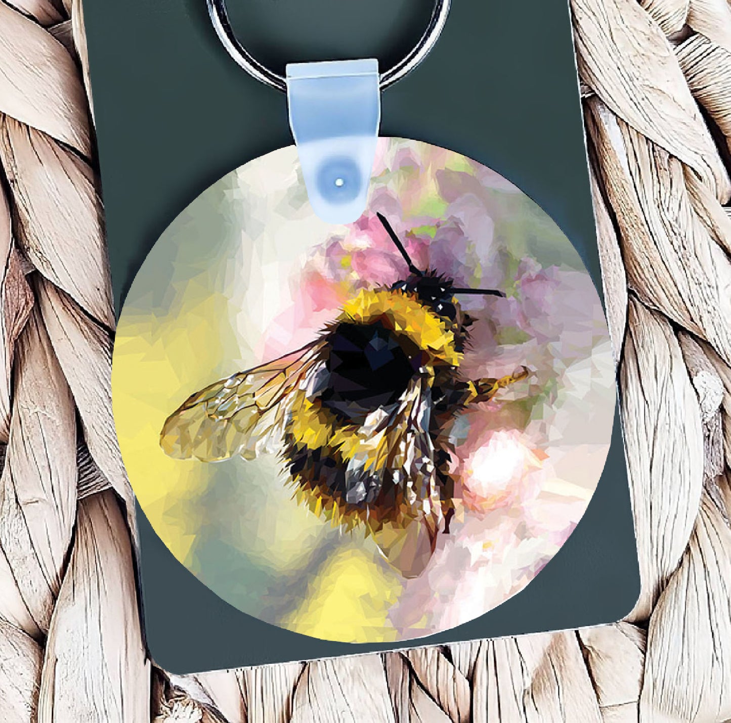 Bumblebee illustration | Keyring | Accessories