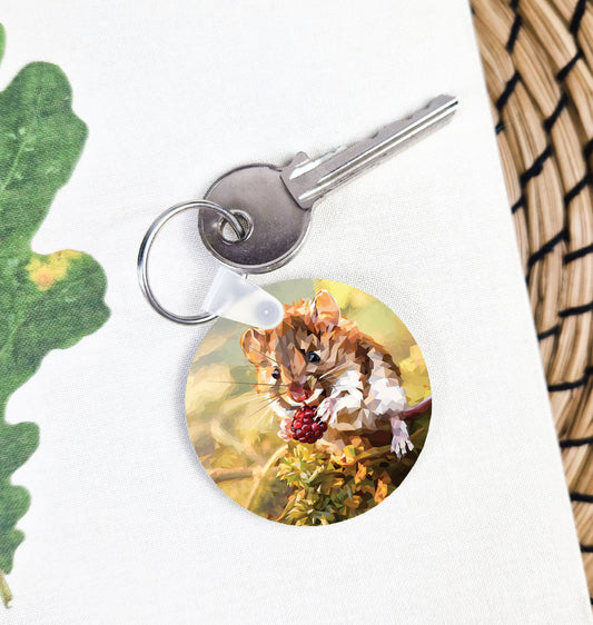 Field mouse illustration | Keyring | Accessories