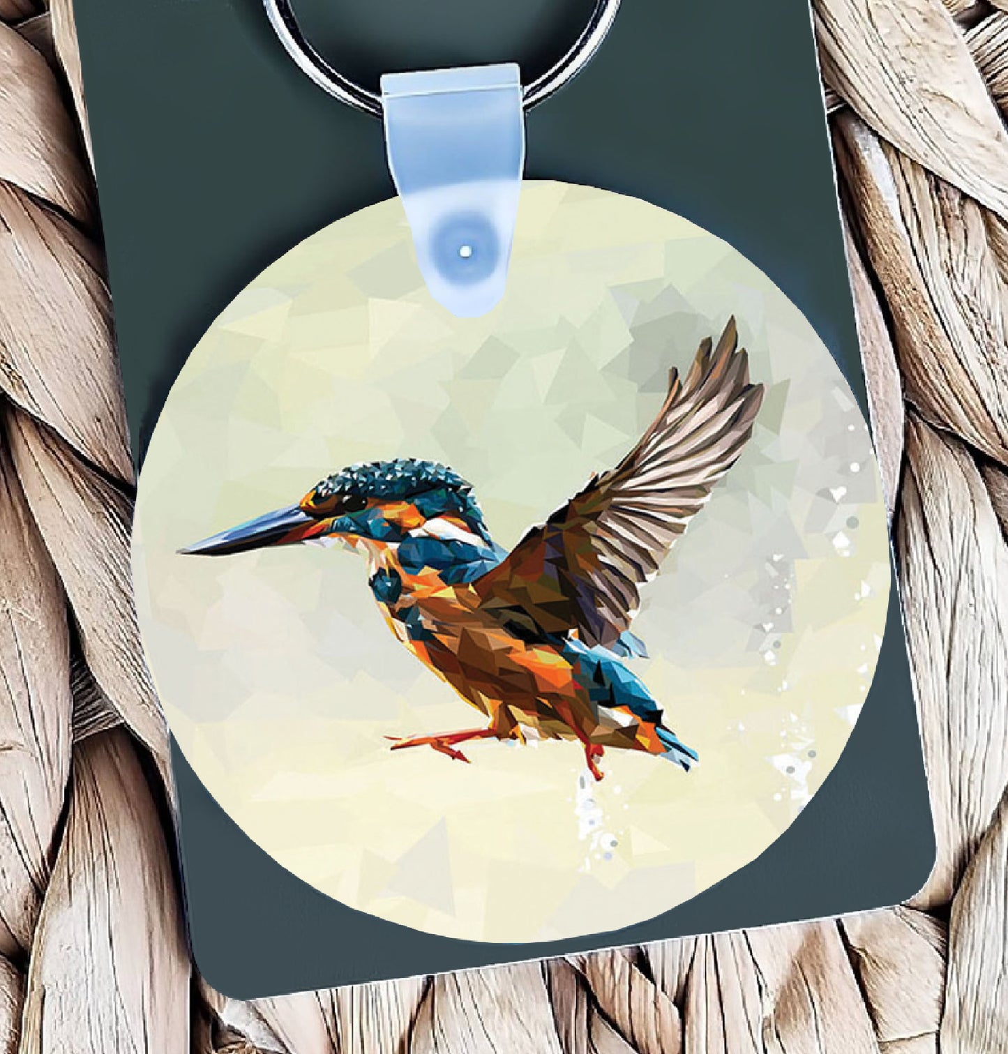 Kingfisher illustration | Keyring | Accessories