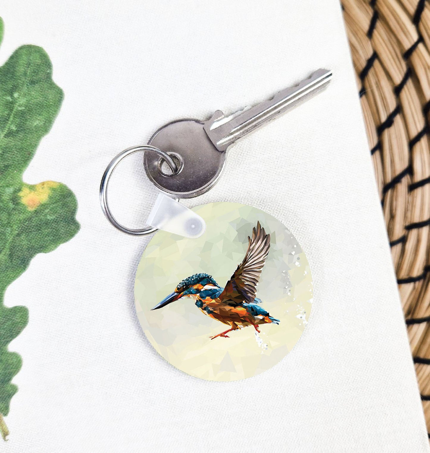 Kingfisher illustration | Keyring | Accessories