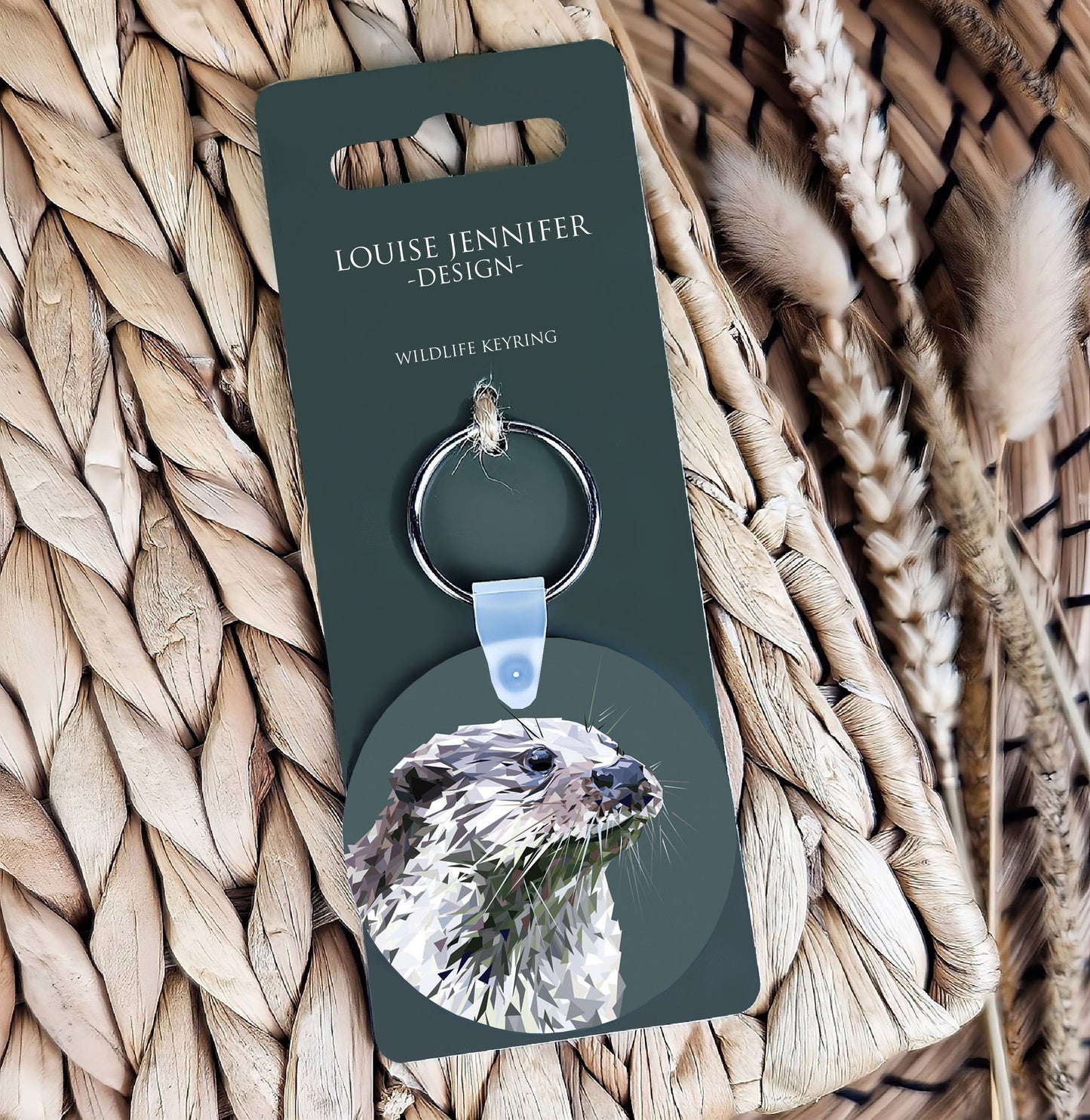 Otter illustration | Keyring | Accessories