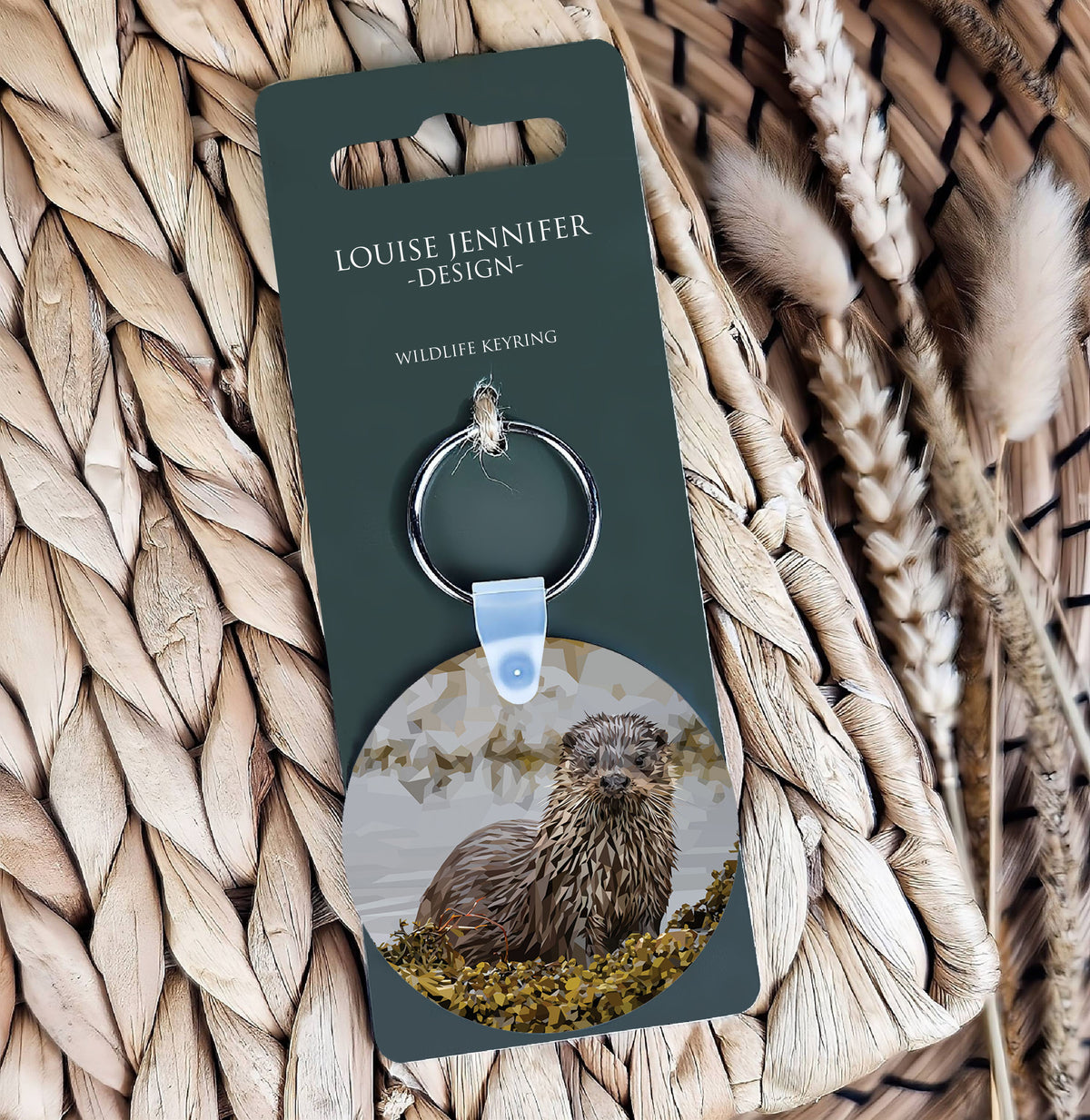 Otter illustration | Keyring | Accessories