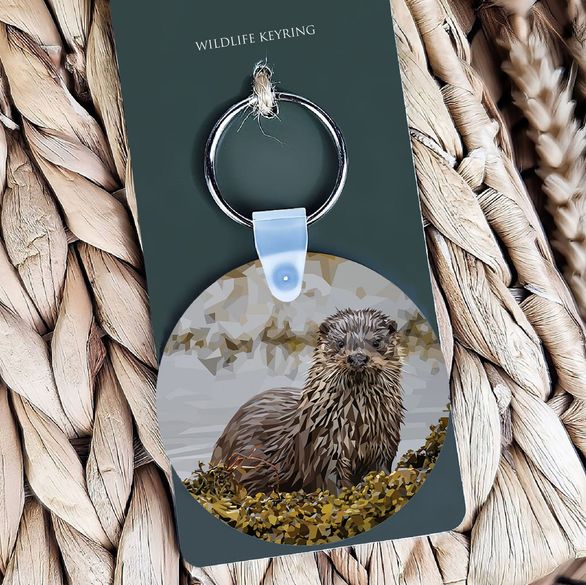 Otter illustration | Keyring | Accessories