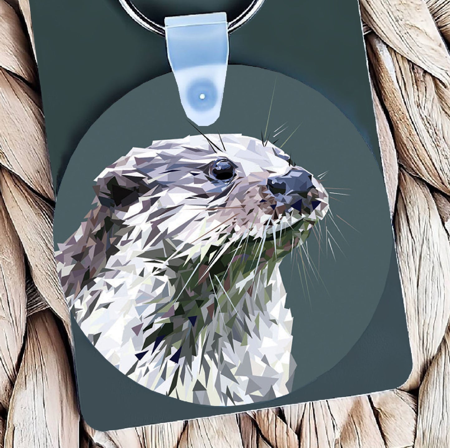 Otter illustration | Keyring | Accessories