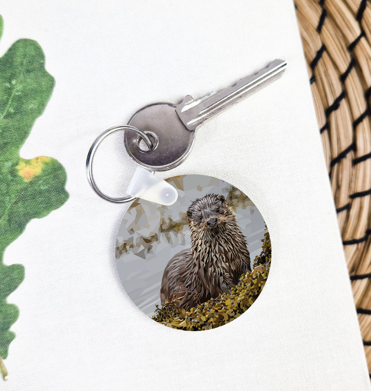 Otter illustration | Keyring | Accessories