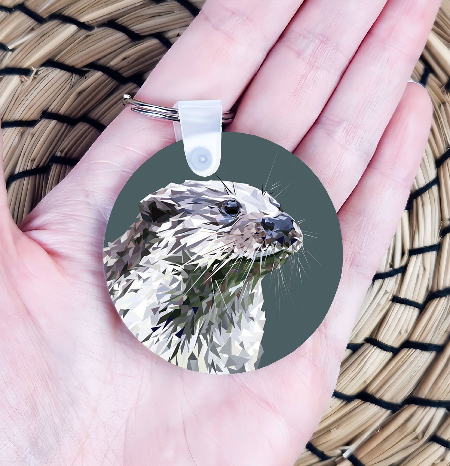 Otter illustration | Keyring | Accessories