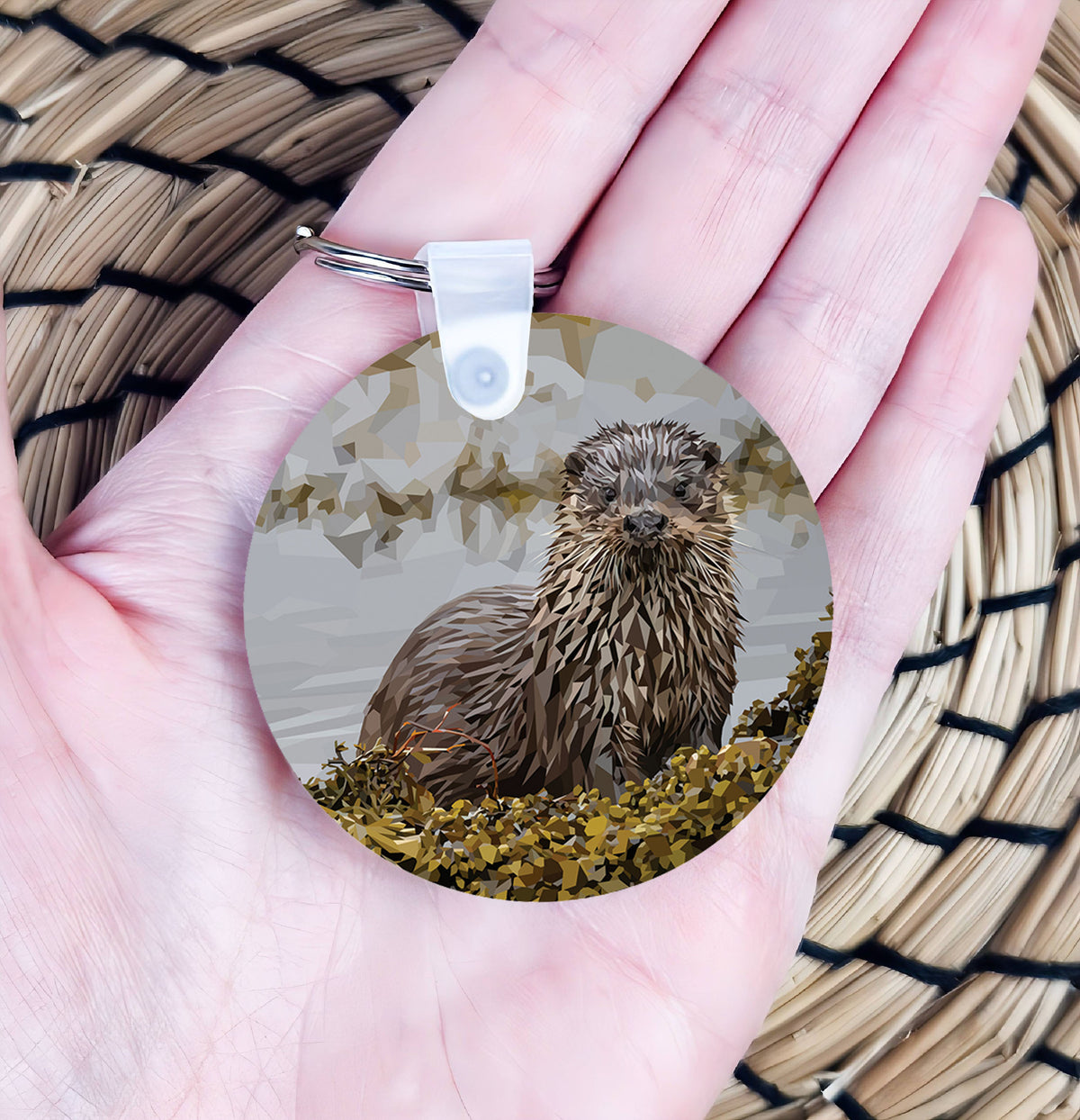 Otter illustration | Keyring | Accessories