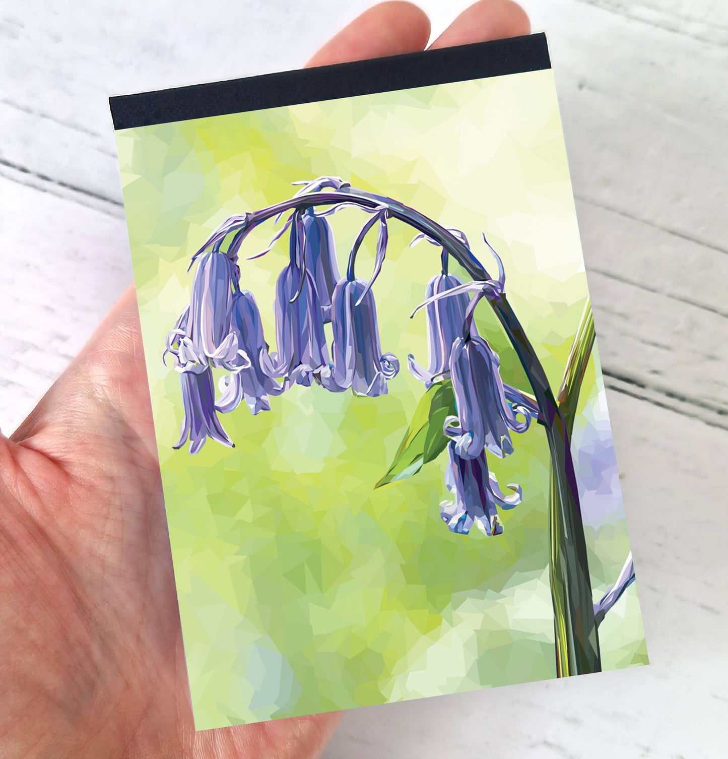 Bluebell flower illustration | A7 mini notebook | Scottish