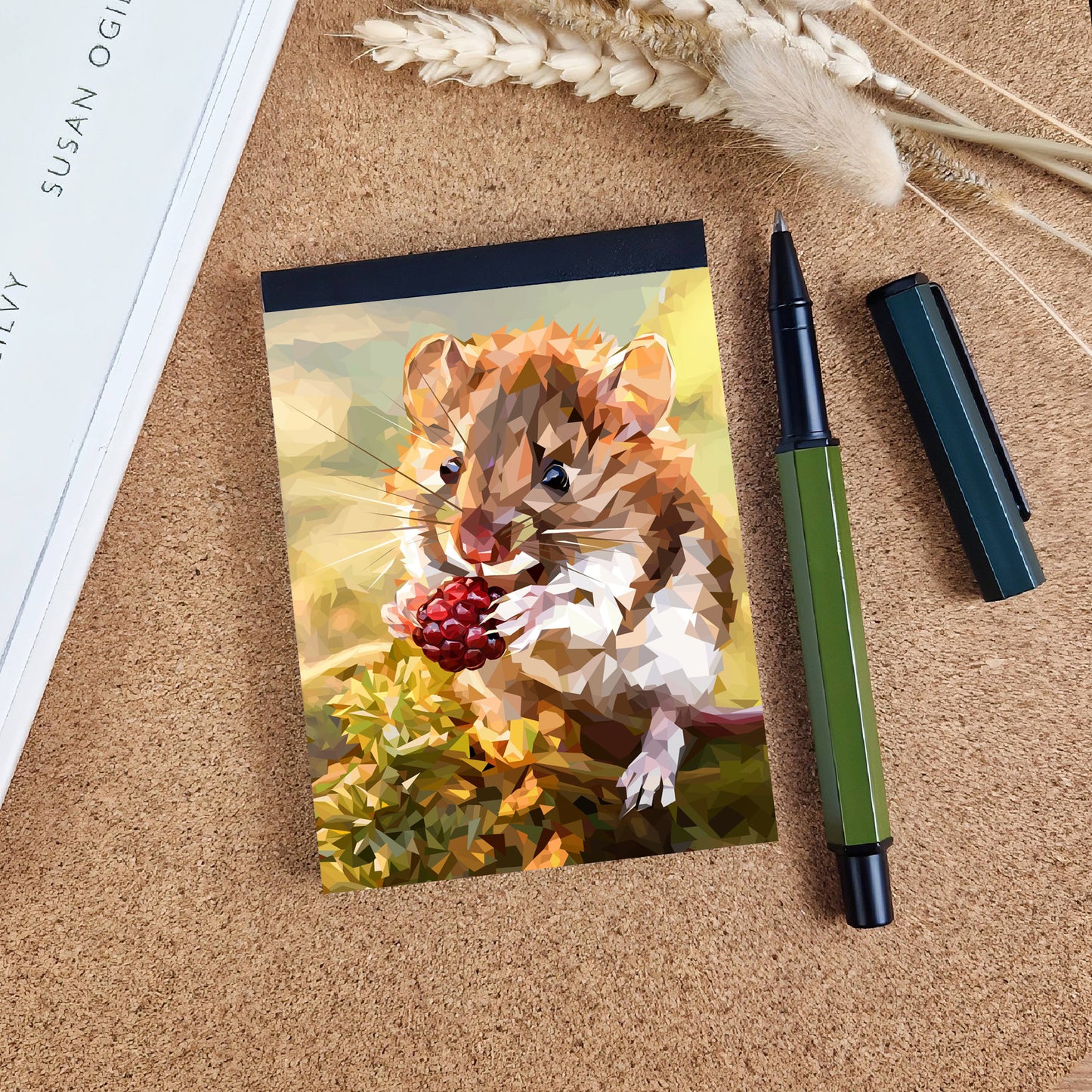 Field mouse illustration | A7 mini notebook *NEW