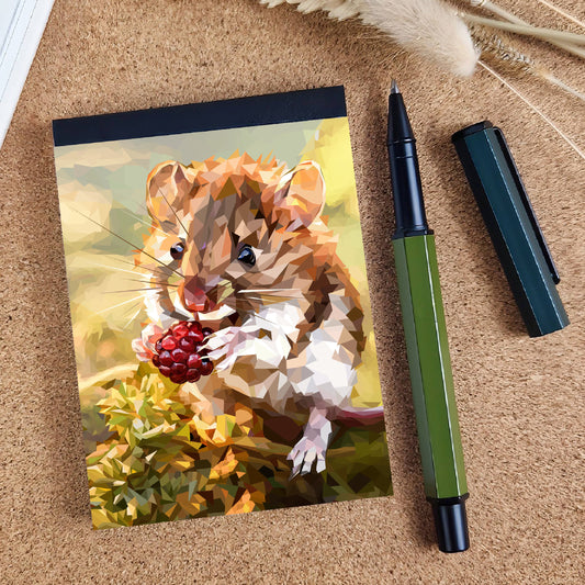 Field mouse illustration | A7 mini notebook *NEW
