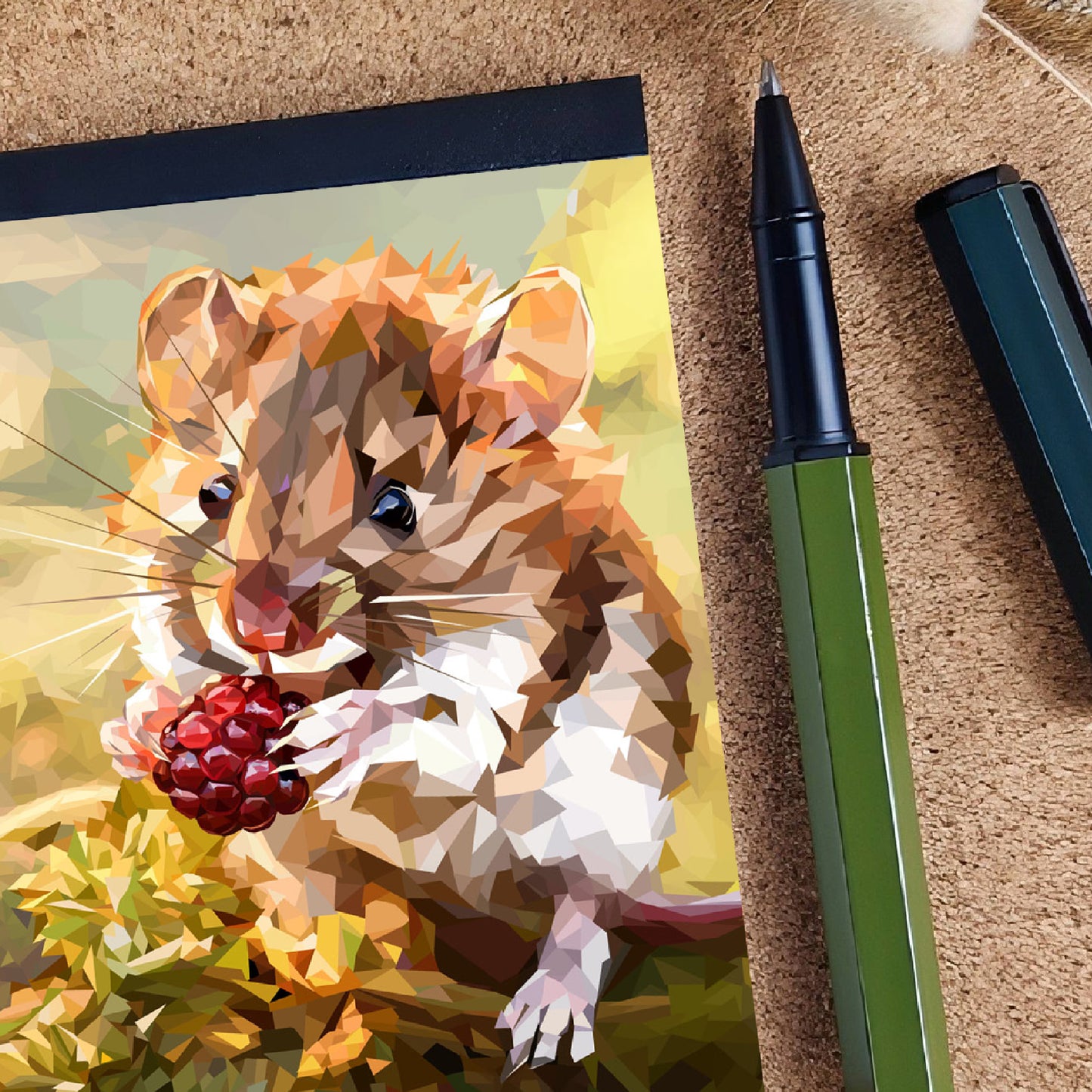 Field mouse illustration | A7 mini notebook *NEW