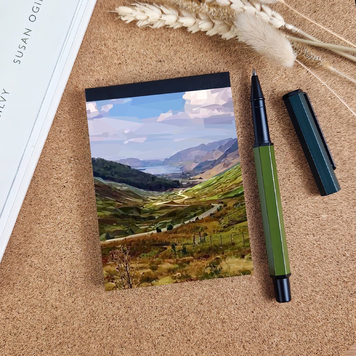 Glen Docherty viewpoint illustration | A7 mini notebook | Scottish *NEW