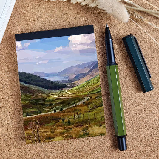 Glen Docherty viewpoint illustration | A7 mini notebook | Scottish *NEW